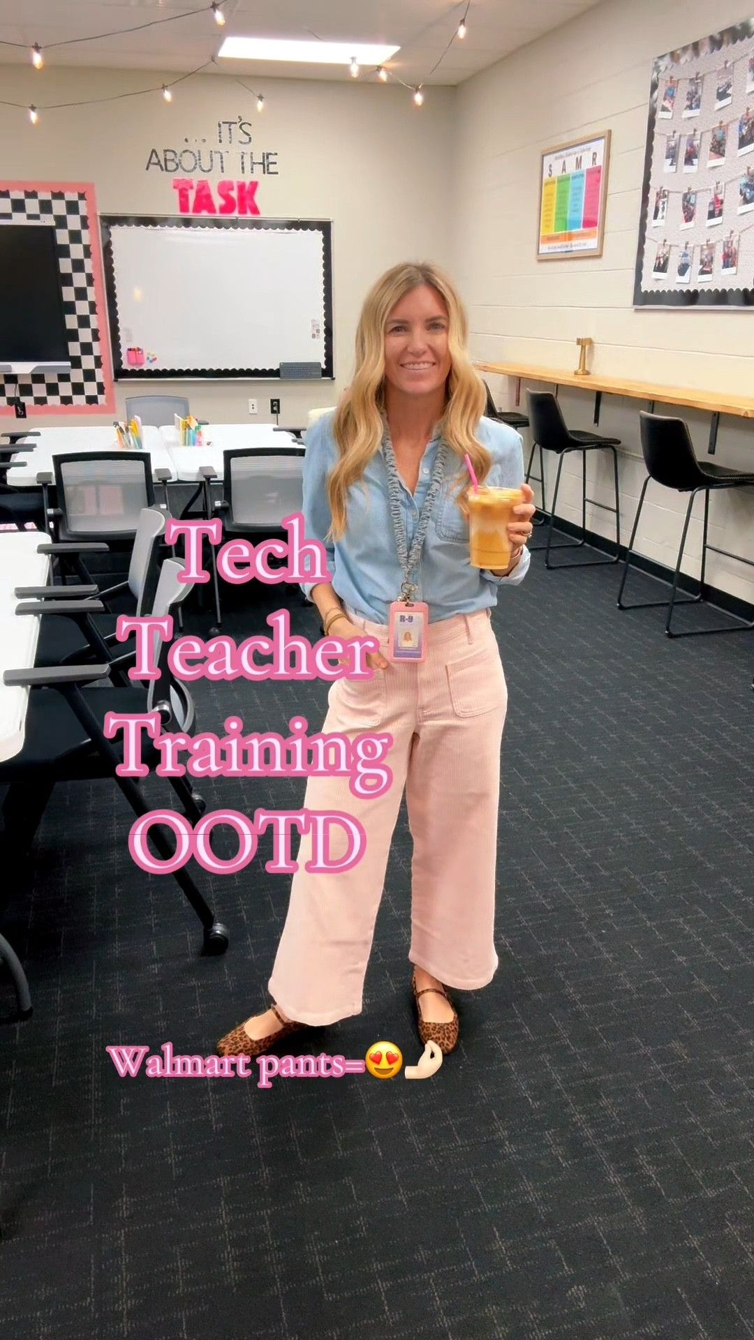 Love these Walmart pants-sadly they aren’t online…just in store! I sized down!

#LTKWorkwear #LTKgrwm #LTKootd