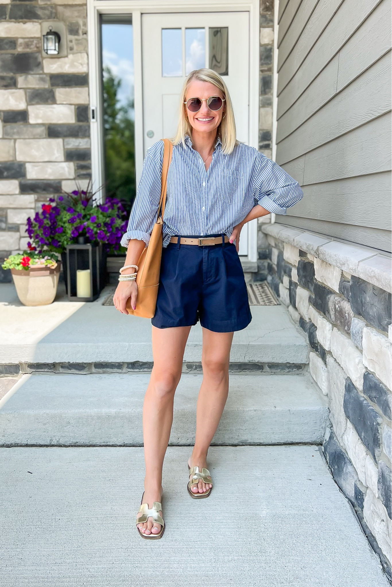 What I wore this week! Button-down shirt- xs || shorts- xs 

#LTKSeasonal #LTKStyleTip #LTKOver40