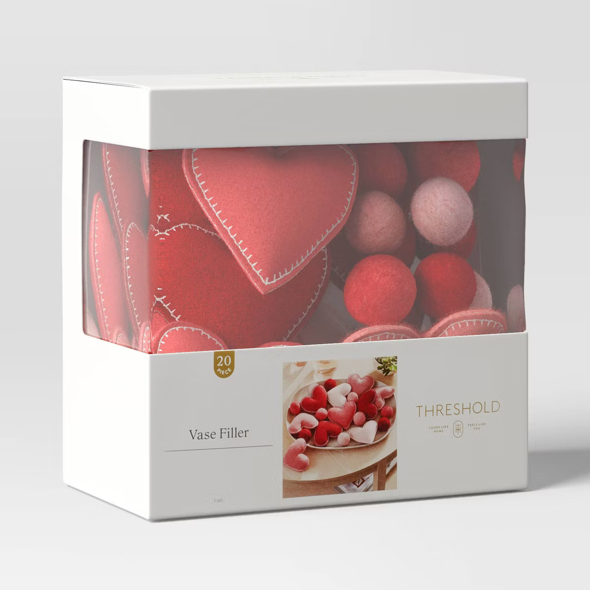 Heart Decorative Filler Red - Threshold™ | Target