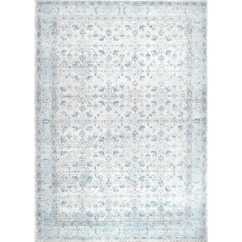 Madelyn Oriental Area Rug in Blue | Wayfair North America