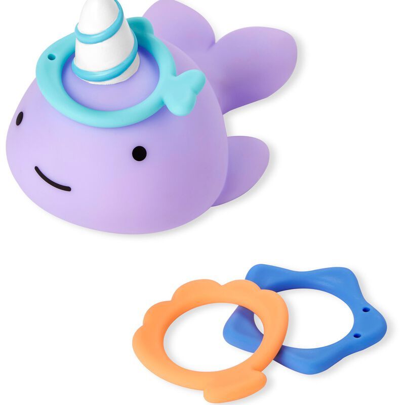 ZOO® Narwhal Ring Toss | Skip Hop