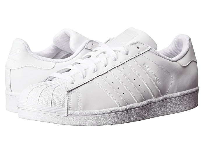 adidas Originals Superstar W (Footwear White/Footwear White/Footwear White) Women's Classic Shoes | Zappos