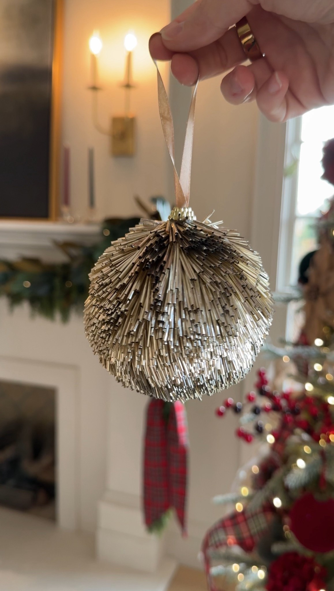 These ornaments are like champagne fireworks! They’re so pretty and add sparkle to our tree. 

#LTKHoliday #LTKSeasonal #LTKHome