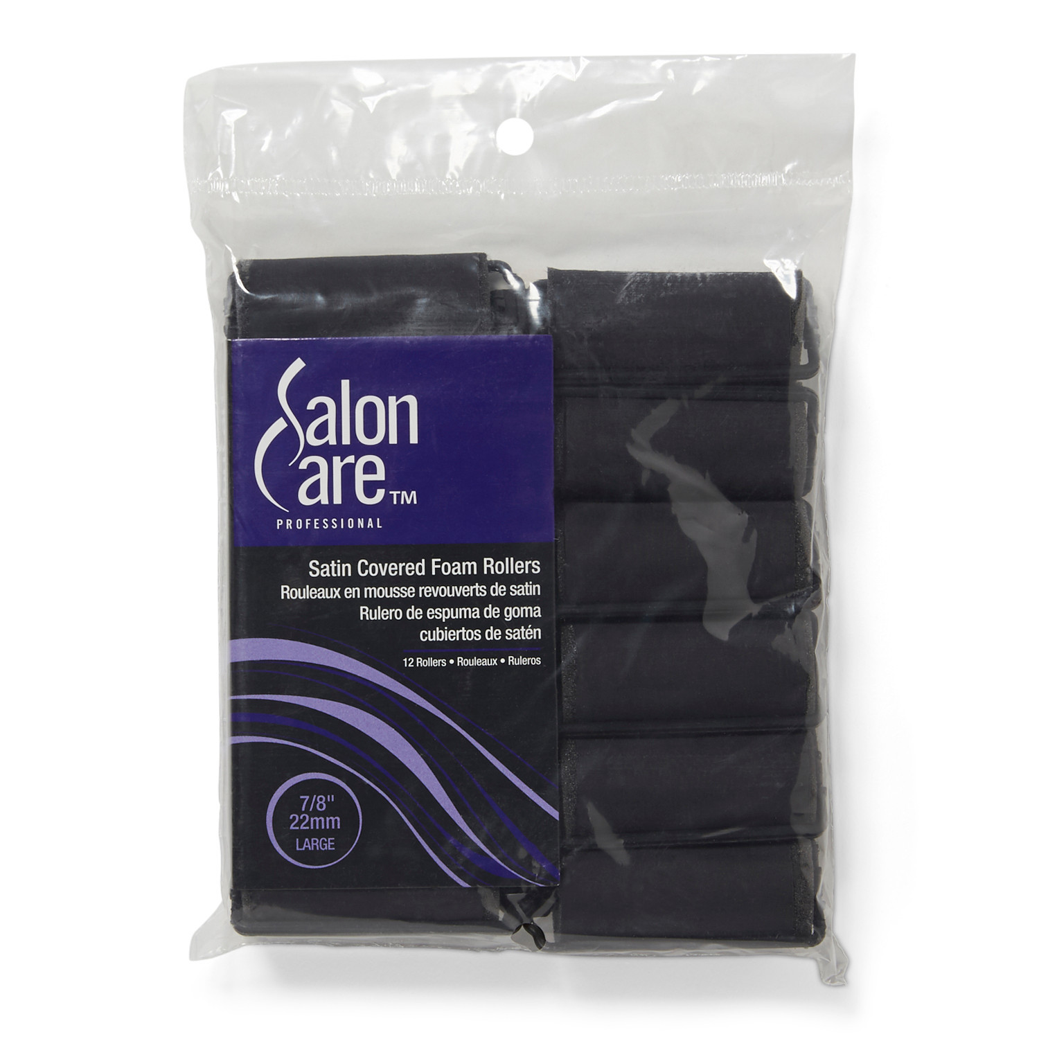 Salon Care Satin Foam Rollers 7/8 Inch 7/8'' | Sally Beauty