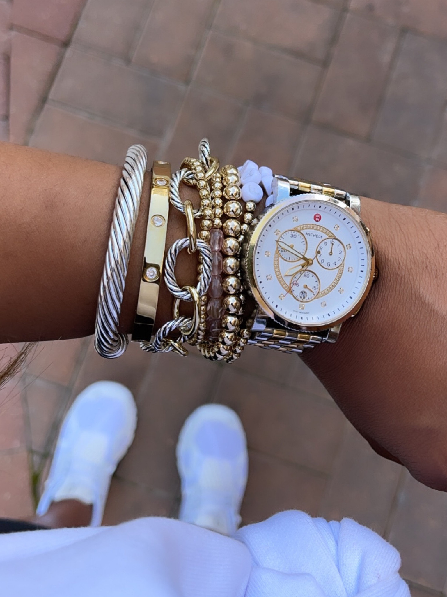 Styled collection David Yurman dupe bracelets. 

#LTKsalealert #LTKunder100 #LTKunder50