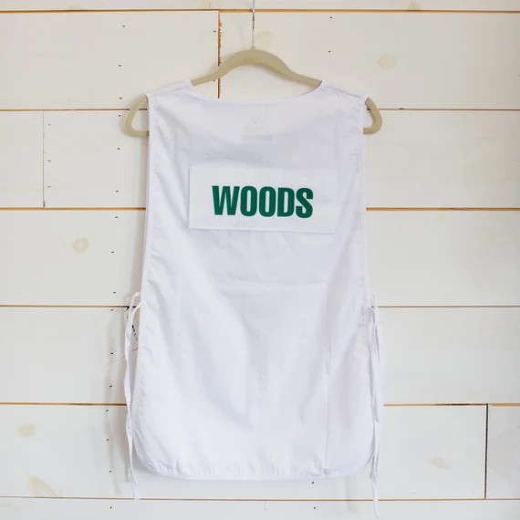 Golf Caddie Bib With Name Badge for Back of Caddy Bibs White - Etsy | Etsy (US)