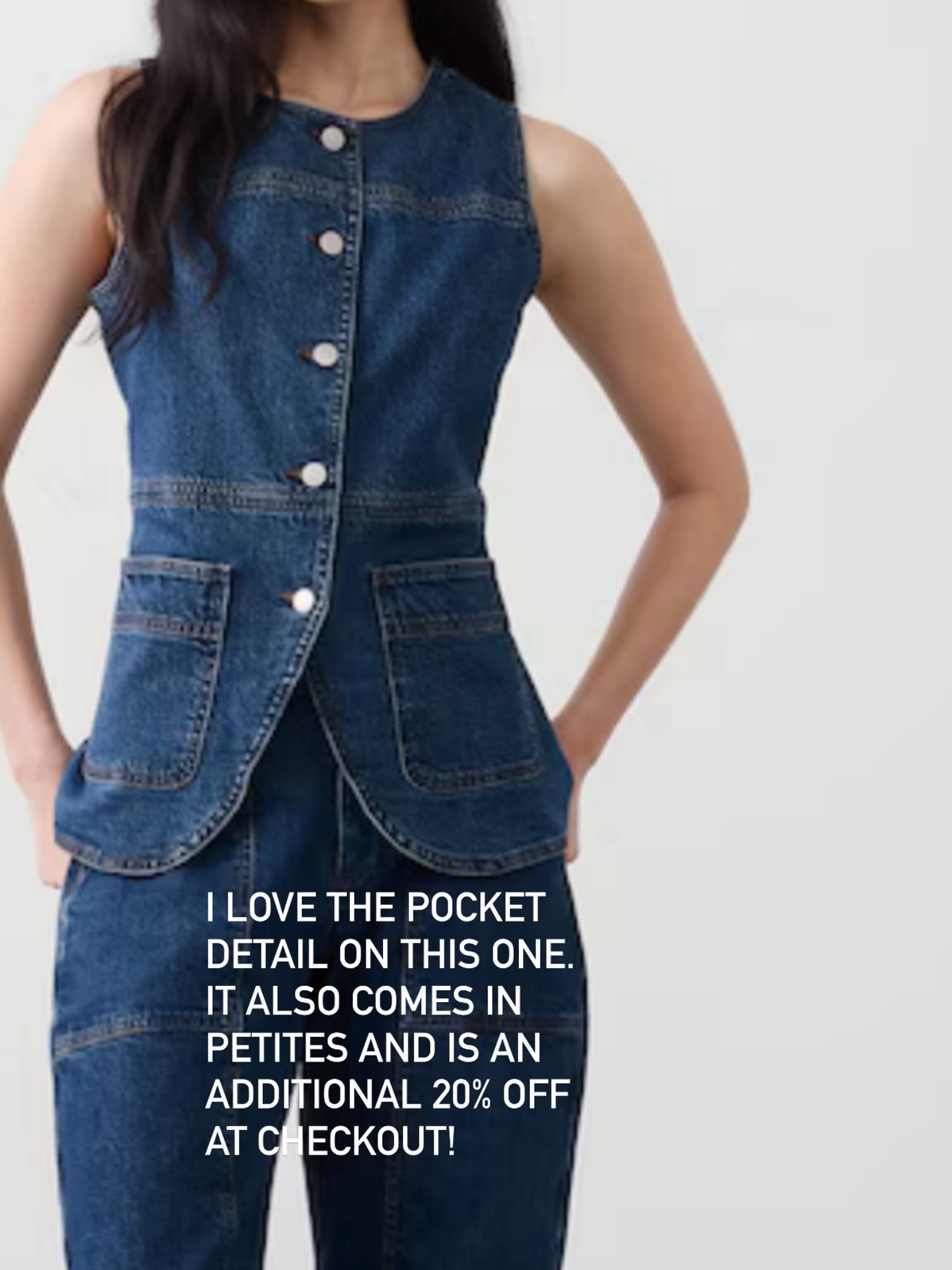 BR Factory Denim Vest 
.
#brfactory