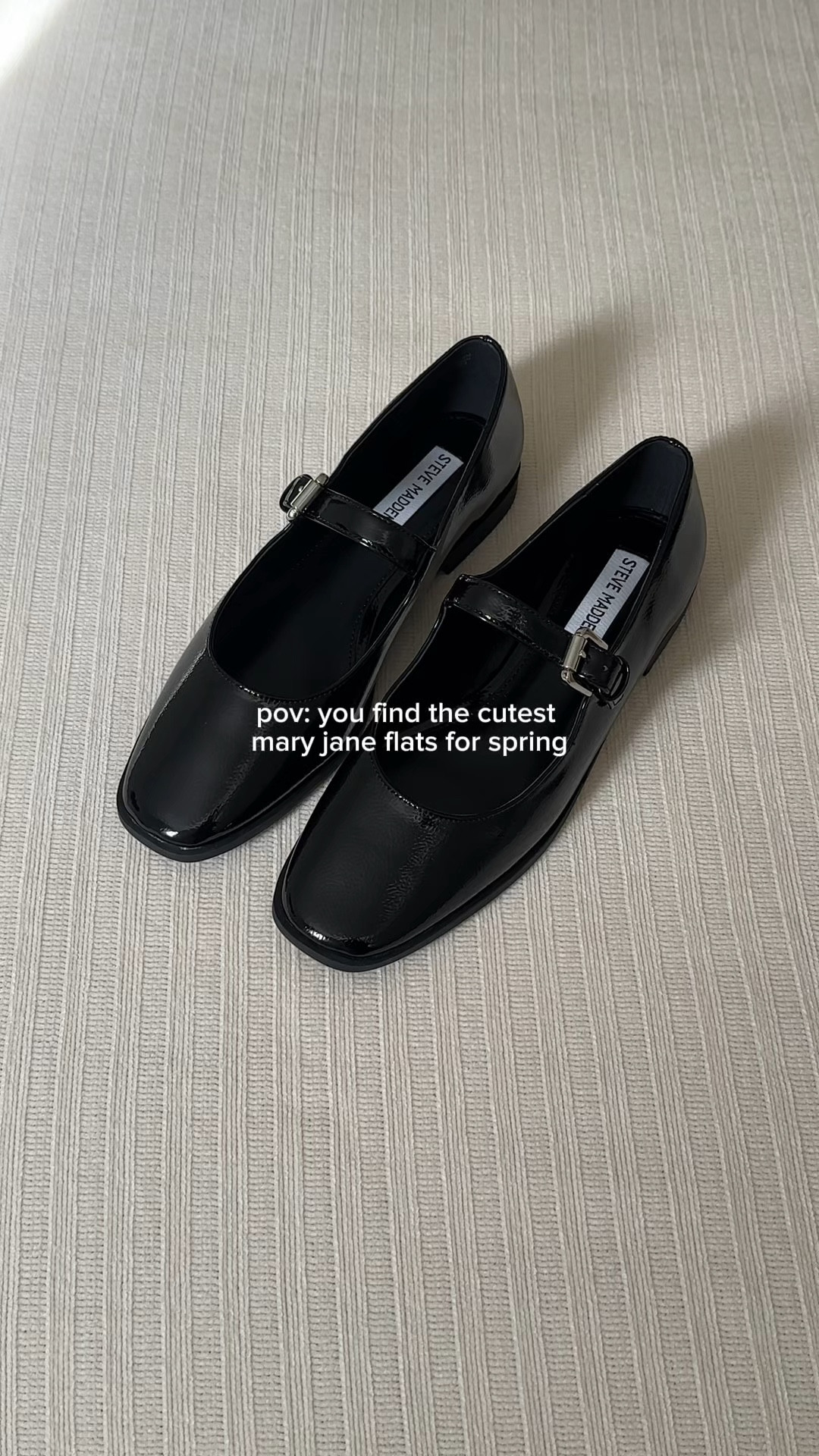 Cutest black Mary Jane flats for spring and summer!! True to size. 

#LTKSeasonal #LTKStyleTip #LTKFindsUnder100