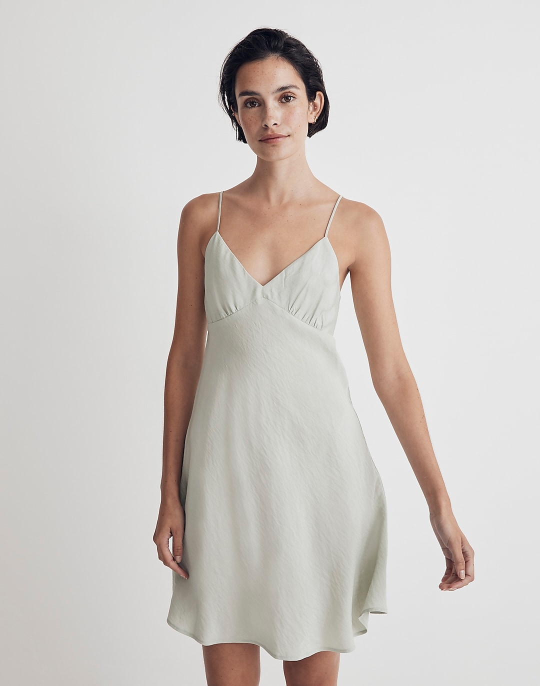 Layton Mini Slip Dress | Madewell