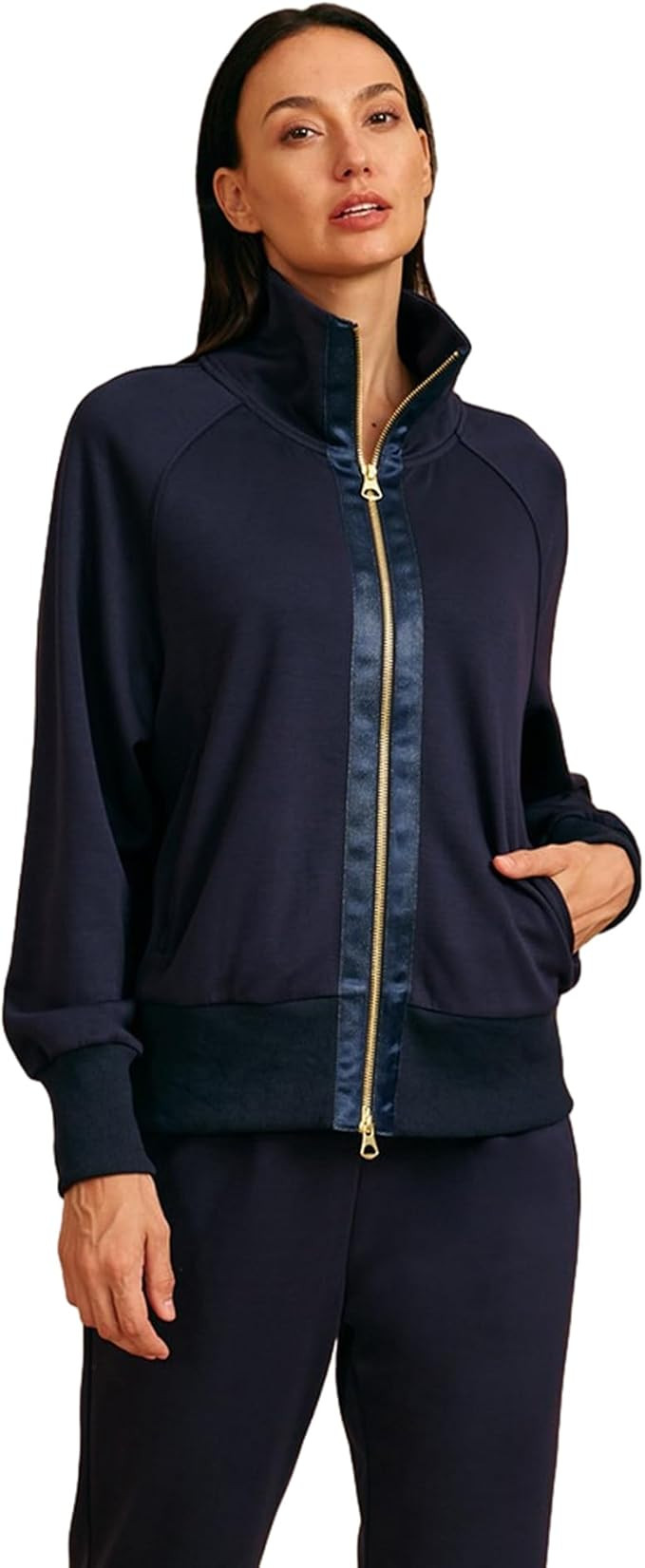 ACEGOLFS Women's Athletic Jackets Lightweight Full Zip up Golf Jackets UPF 50+ Long Sleeve Workou... | Amazon (US)