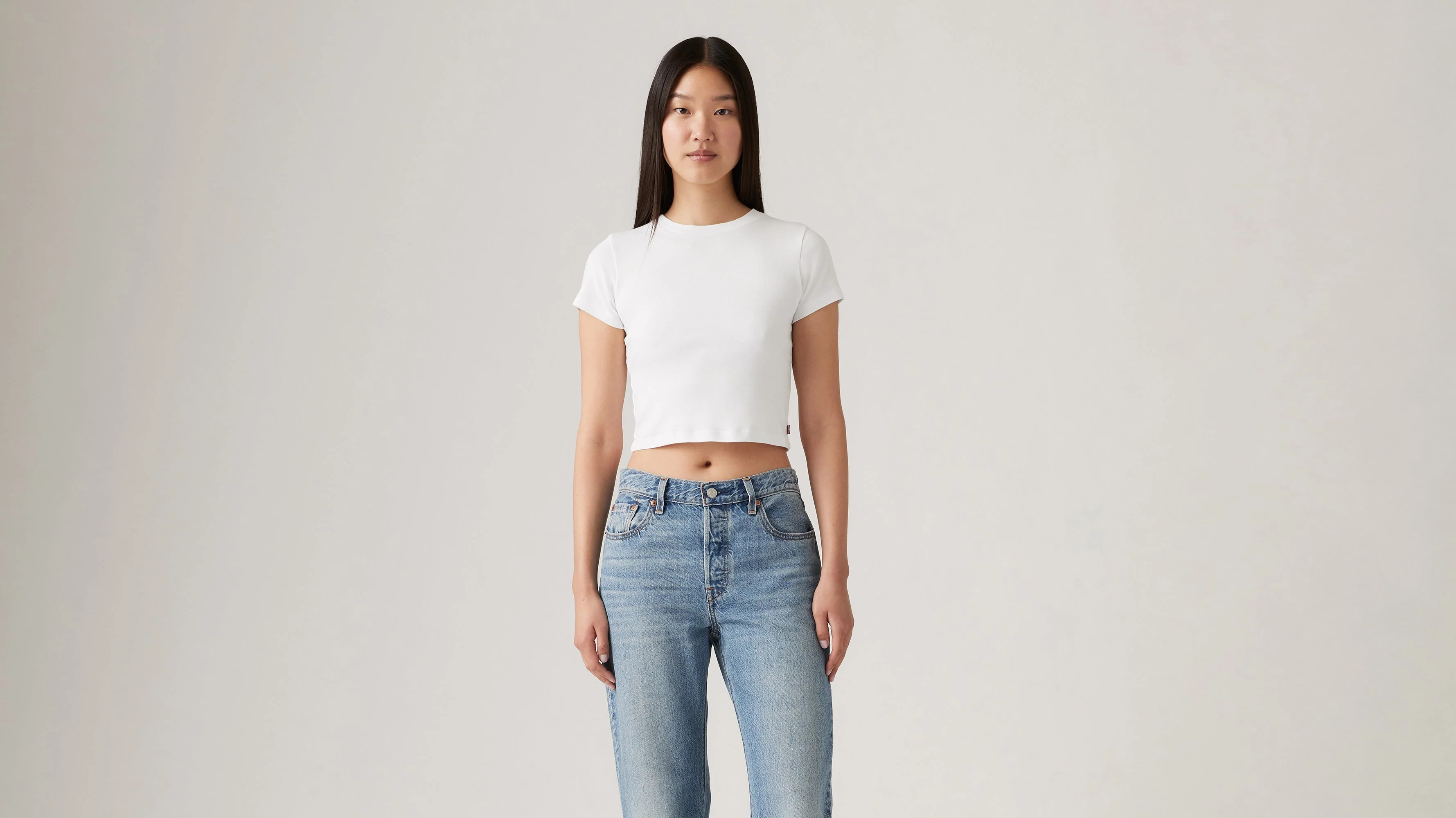 Levi's® Women's Essential Sporty T-Shirt In Neutral | Levi's AU