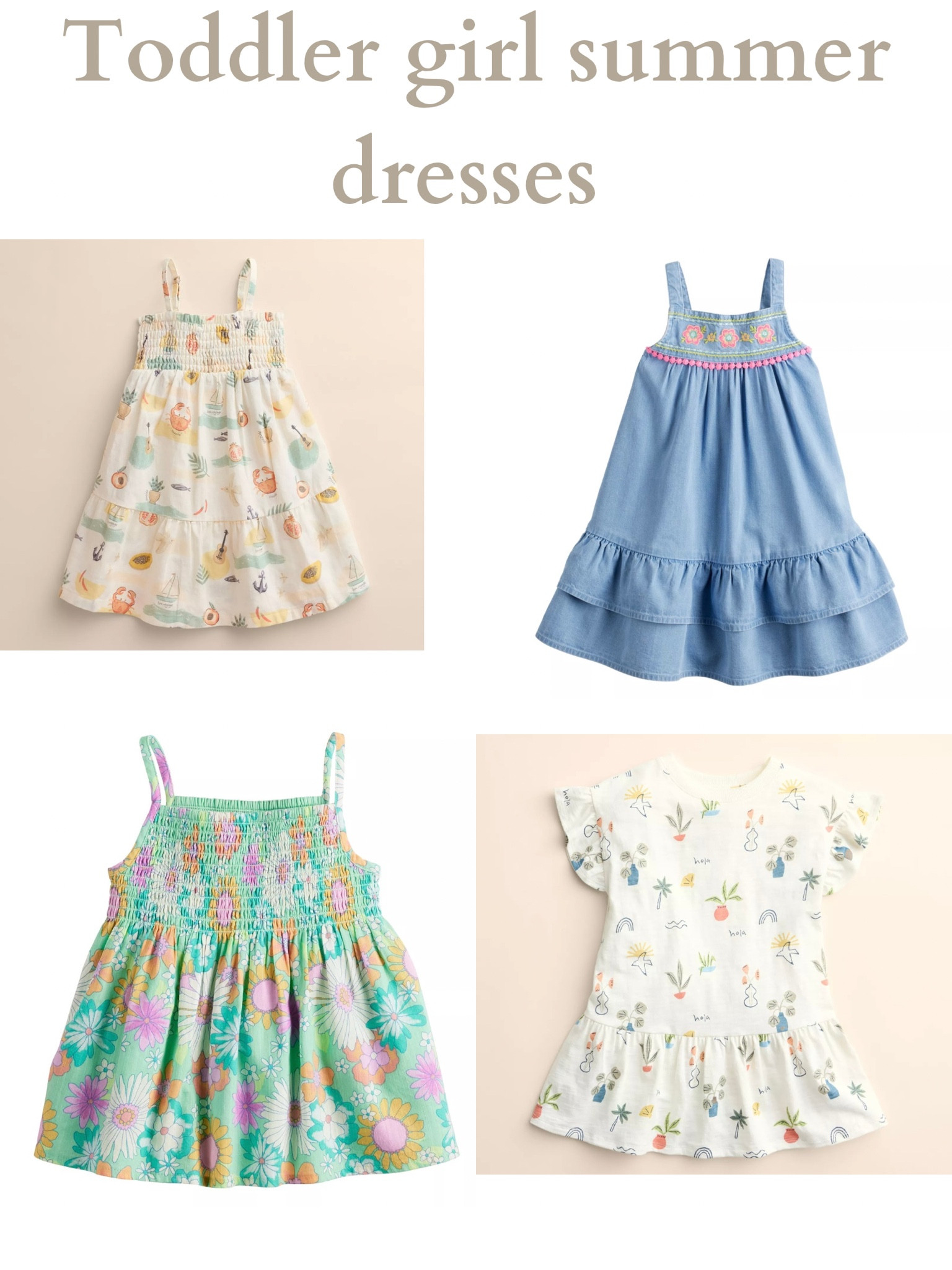 #Casual #summer #summerdress #toddlerdress #babygirlclothes 

#LTKSummerSales #LTKFindsUnder100 #LTKKids