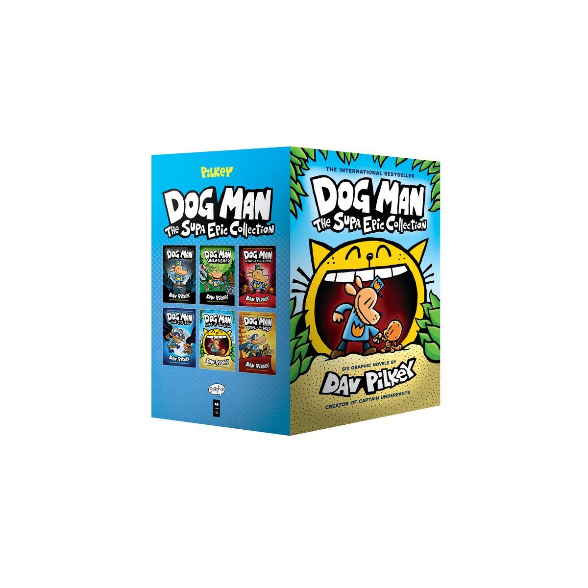 Dog Man: The Supa Epic Collection - by Dav Pilkey (Mixed media product) | Target