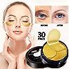 Vanelc 24k Gold Eye Mask-with Collagen Under Eye Patches, Dark Circles Under Eye Treatment, Under... | Amazon (US)