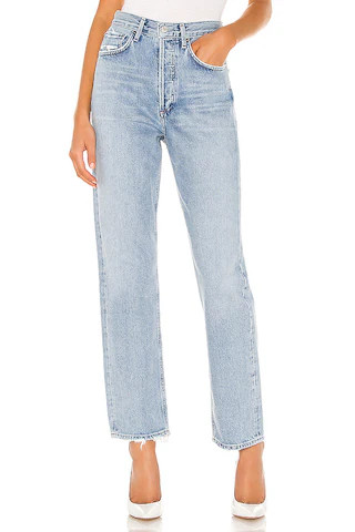 AGOLDE 90's Mid Rise Loose Fit in Snapshot from Revolve.com | Revolve Clothing (Global)