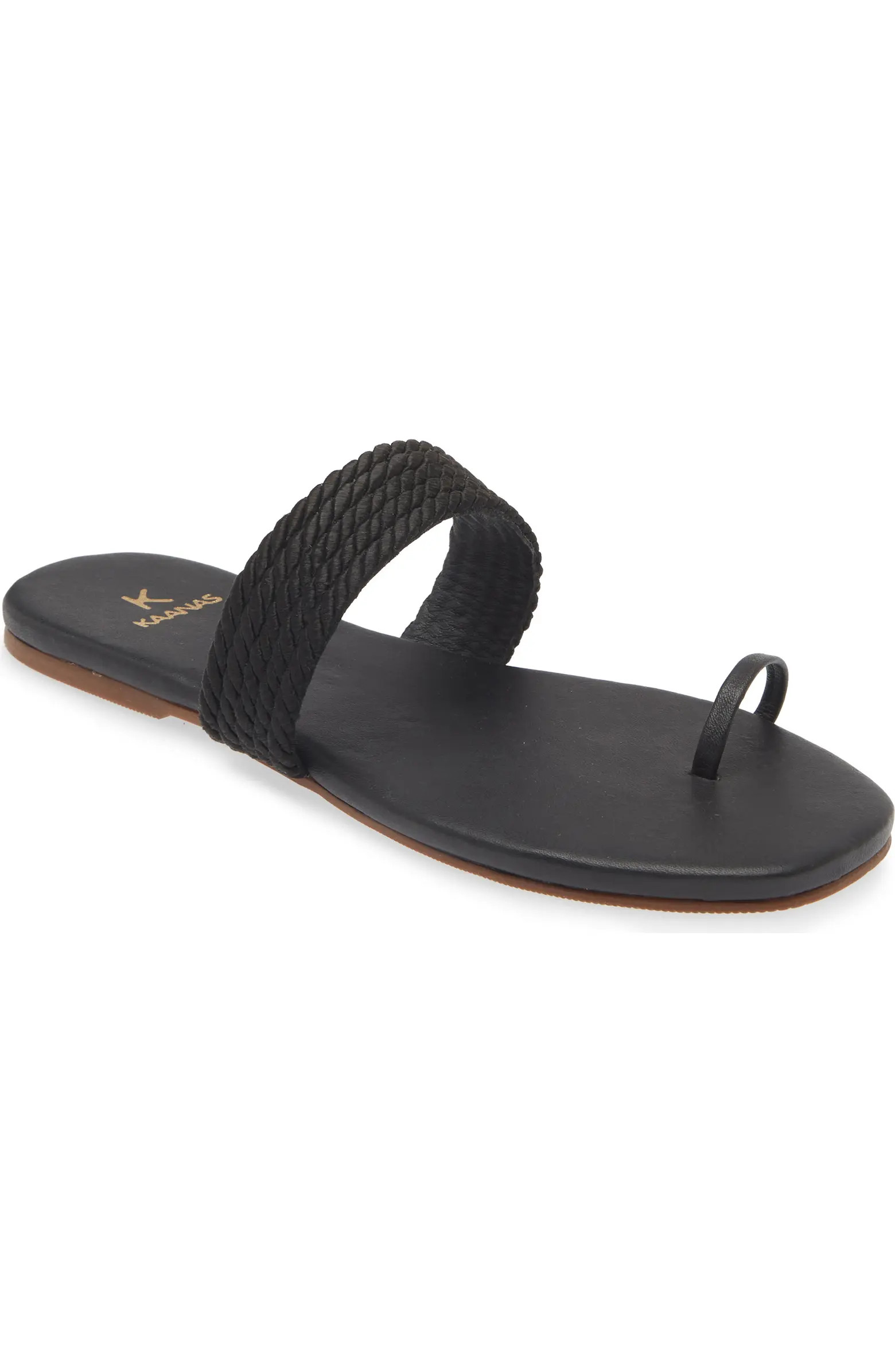 Kaanas Banderas Toe Loop Sandal (Women) | Nordstrom | Nordstrom