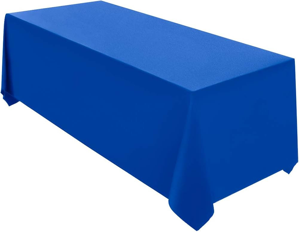 Surmente Tablecloth 90 x 132-Inch Rectangular Polyester Table Cloth for Weddings, Banquets, or Re... | Amazon (US)