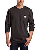 Carhartt Men's Loose Fit Heavyweight Long-Sleeve Pocket T-Shirt | Amazon (US)