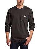 Carhartt Men's Loose Fit Heavyweight Long-Sleeve Pocket T-Shirt | Amazon (US)
