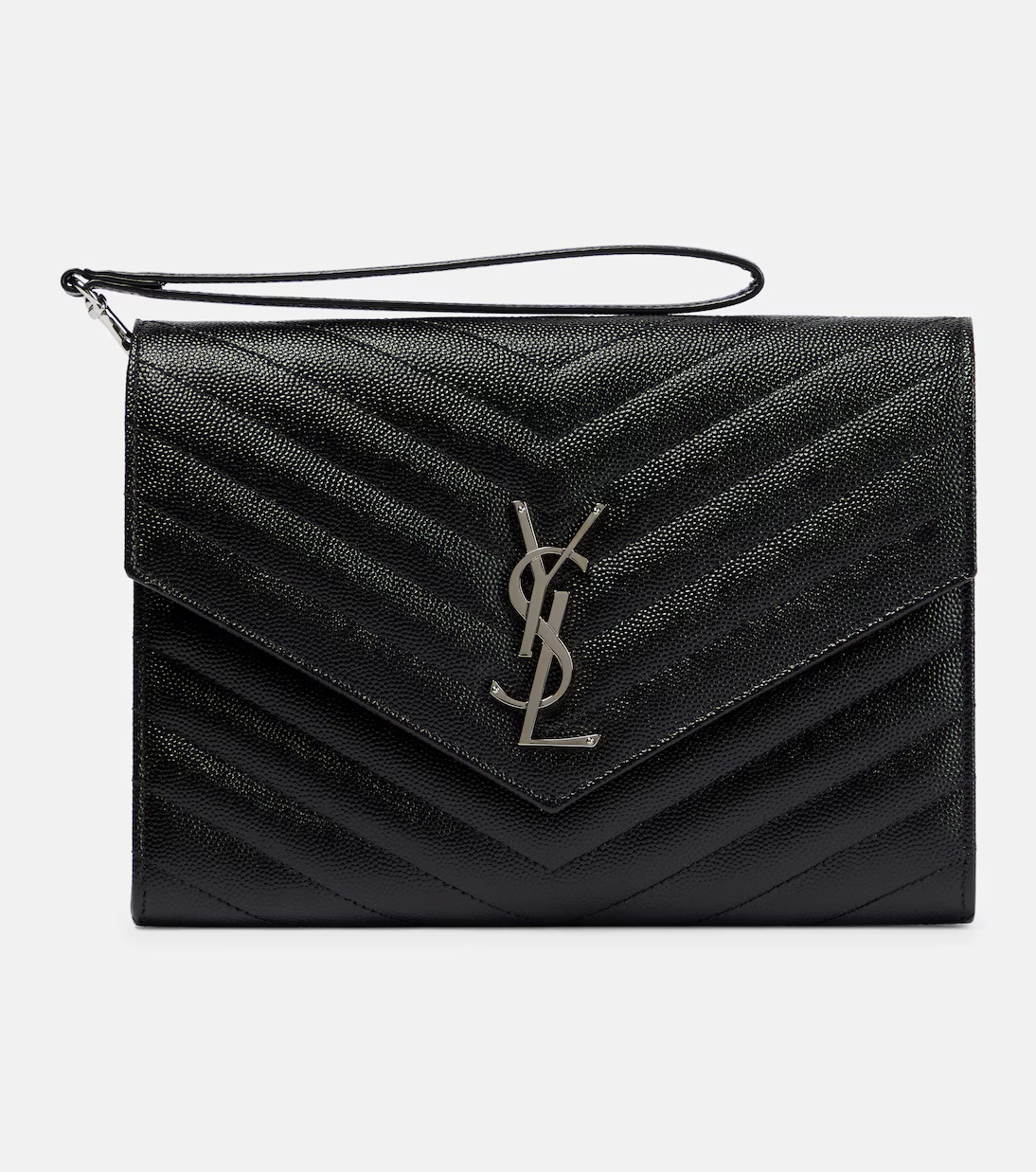 Cassandre leather clutch | Mytheresa (INTL)