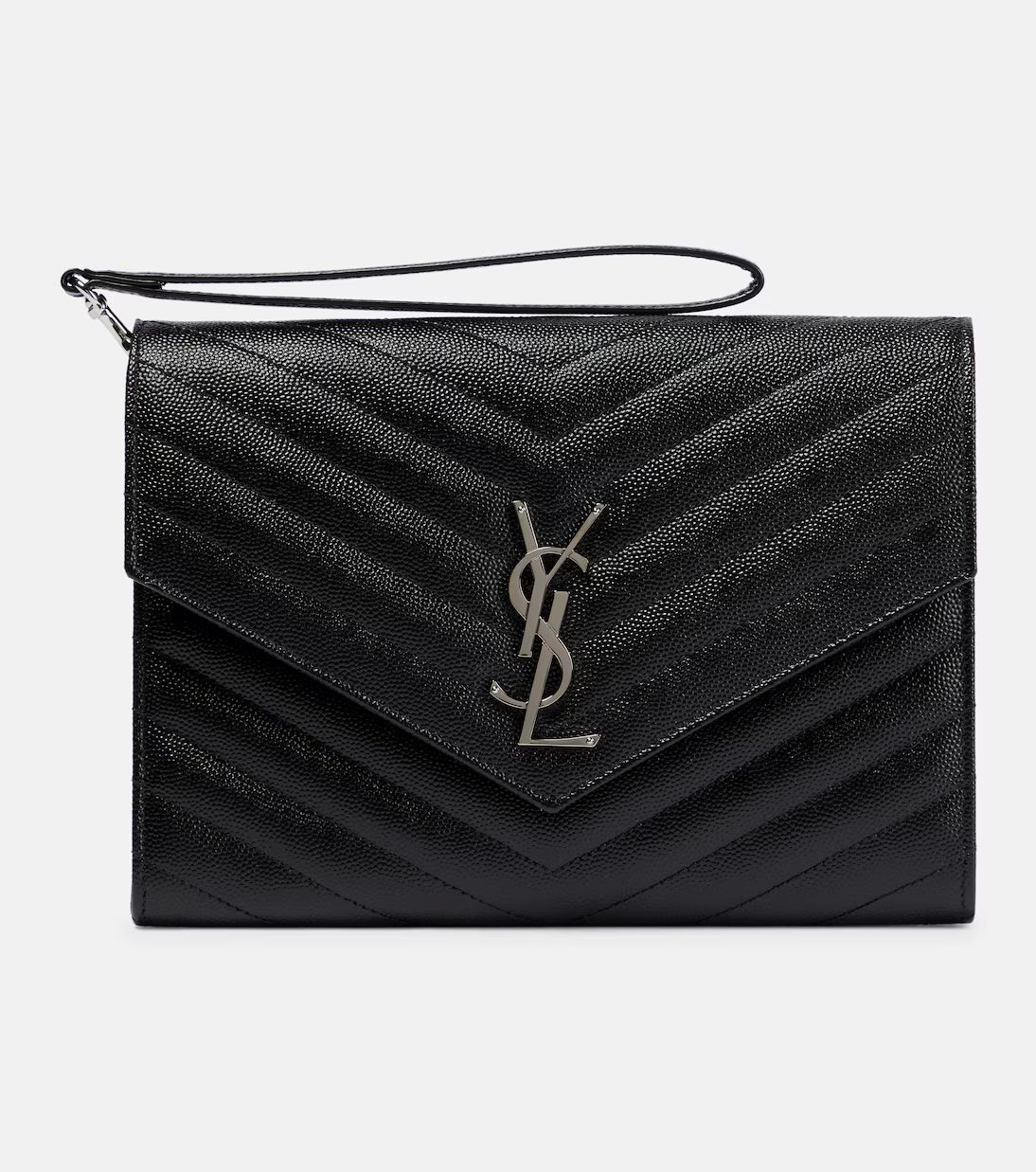 Cassandre leather clutch | Mytheresa (UK)