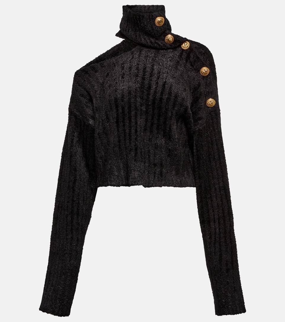 Cutout cropped turtleneck sweater | Mytheresa (INTL)