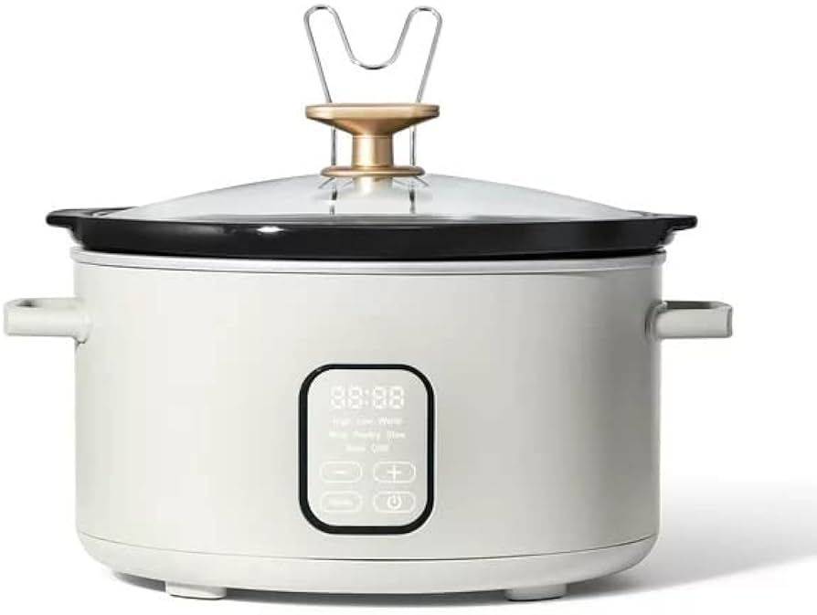 Touchscreen Slow Cooker, Kitchenware by Drew Barrymore, 6 QT Programmable Cooker with Touch-Activ... | Amazon (US)