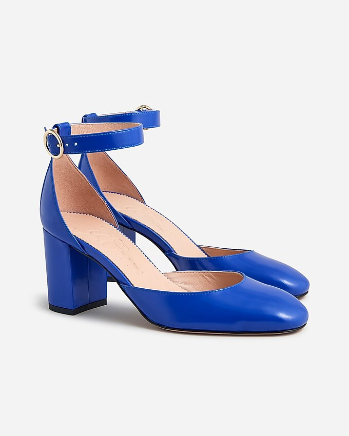 Maisie ankle-strap heels in leather | J. Crew US