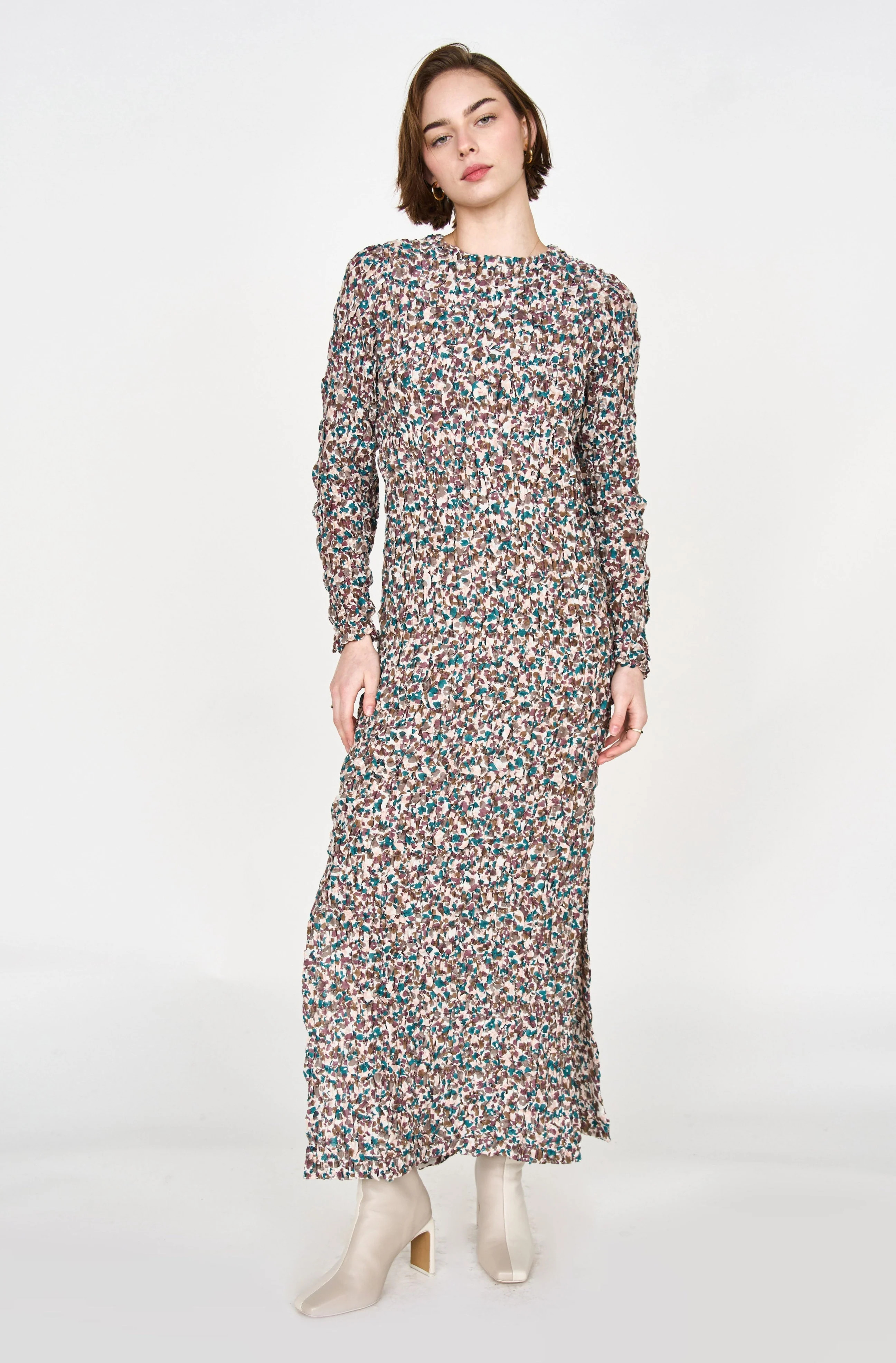 shoreditch dress in amaryllis - MIRTH | MIRTH