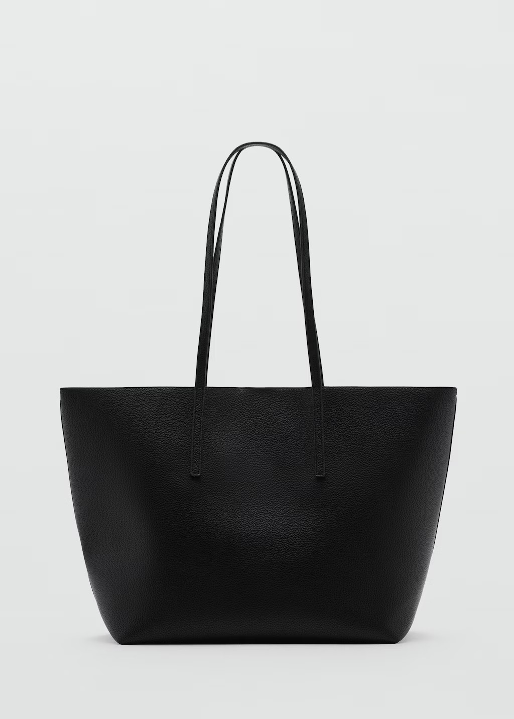 Pebbled effect shopper bag - Women | MANGO USA | Mango (US/MX/AU)