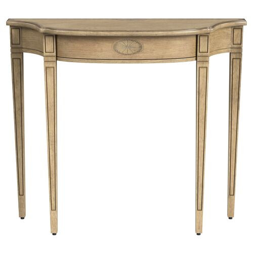 Abigail Console Table, Beige | One Kings Lane