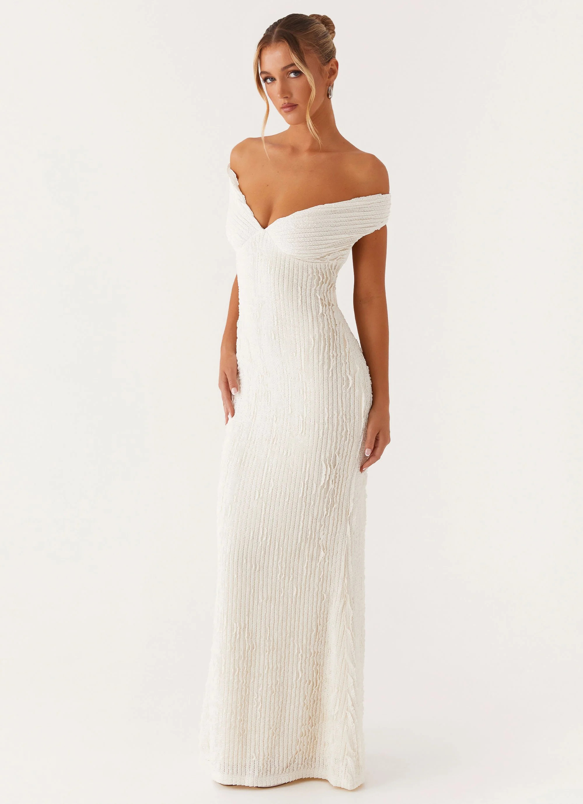 Chantelle Maxi Dress - Ivory | Peppermayo (Global)