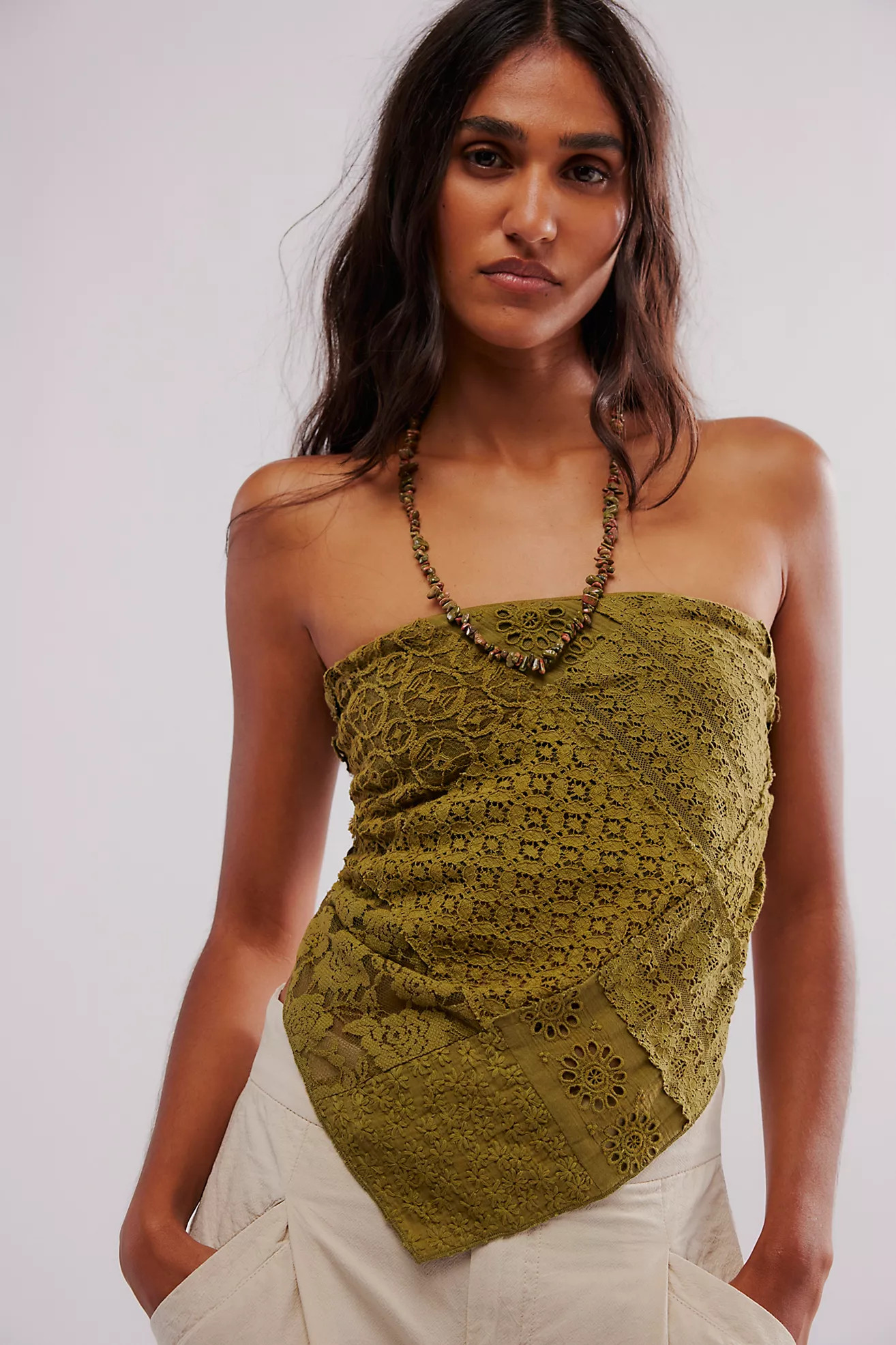 FP One Raya Lace Bandana Top | Free People (Global - UK&FR Excluded)