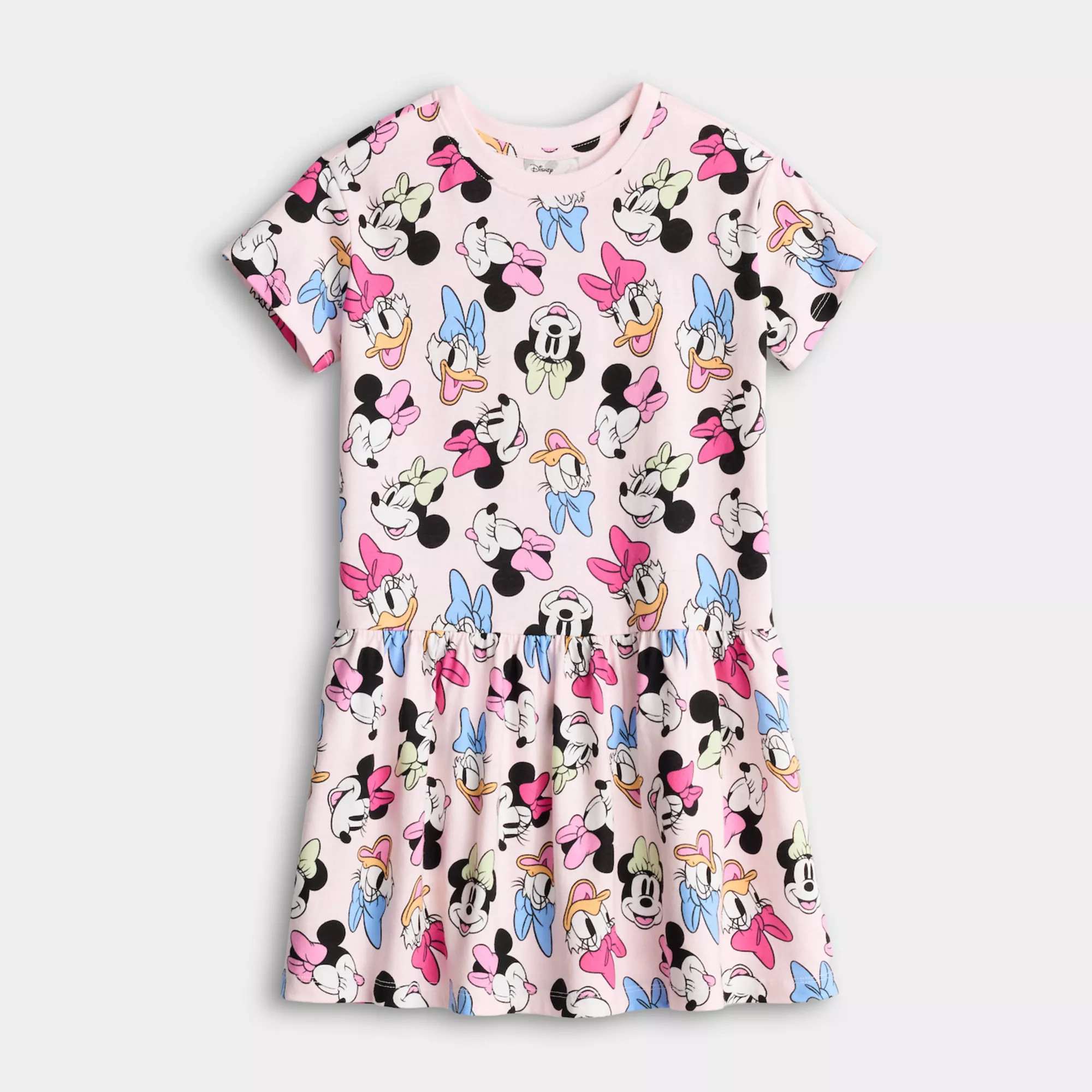 Girls 4-12 Jumping Beans® Disney Drop Waist Knit Dress | Kohl's