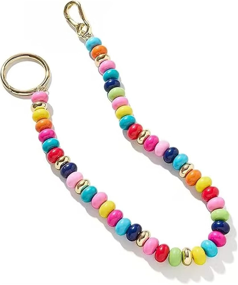 1 PCS Handbag Pendant Colorful Beaded Bag Decoration Chain Handbag Charm Accessories for Purses S... | Amazon (US)