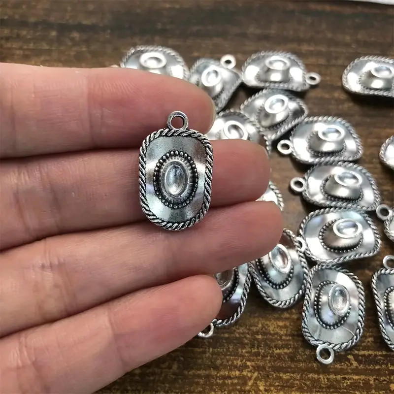 Alloy Hat Pendants Cowboy Hat Cowgirl Hat Charms Bulk Diy - Temu | Temu Affiliate Program