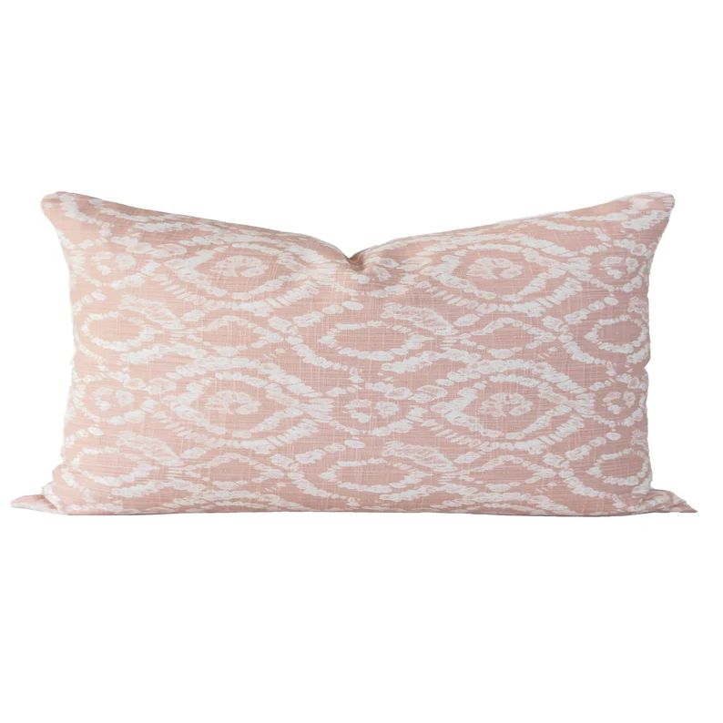 Blush Pink Textured Throw Pillow Cover Boho Throw Pillow - Etsy | Etsy (US)