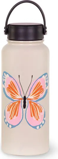 xl butterfly stainless steel water bottle | Nordstrom Rack