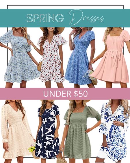 Spring dresses under $50

#LTKstyletip #LTKSeasonal #LTKfindsunder50