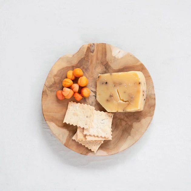 Ivy Teakwood Cheese Board | Pepper + Vetiver