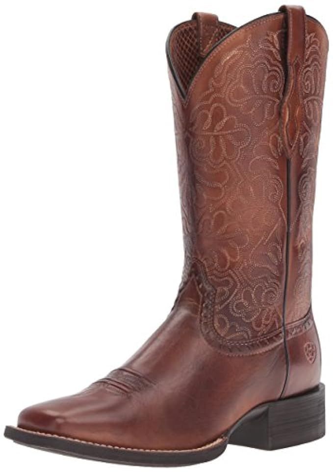 Ariat Women's Round up Remuda Western Cowboy Boot | Amazon (US)