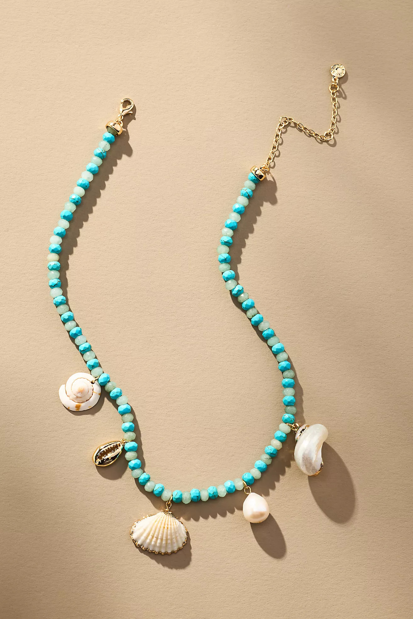 BaubleBar Beck Shell Beaded Necklace | Anthropologie (US)