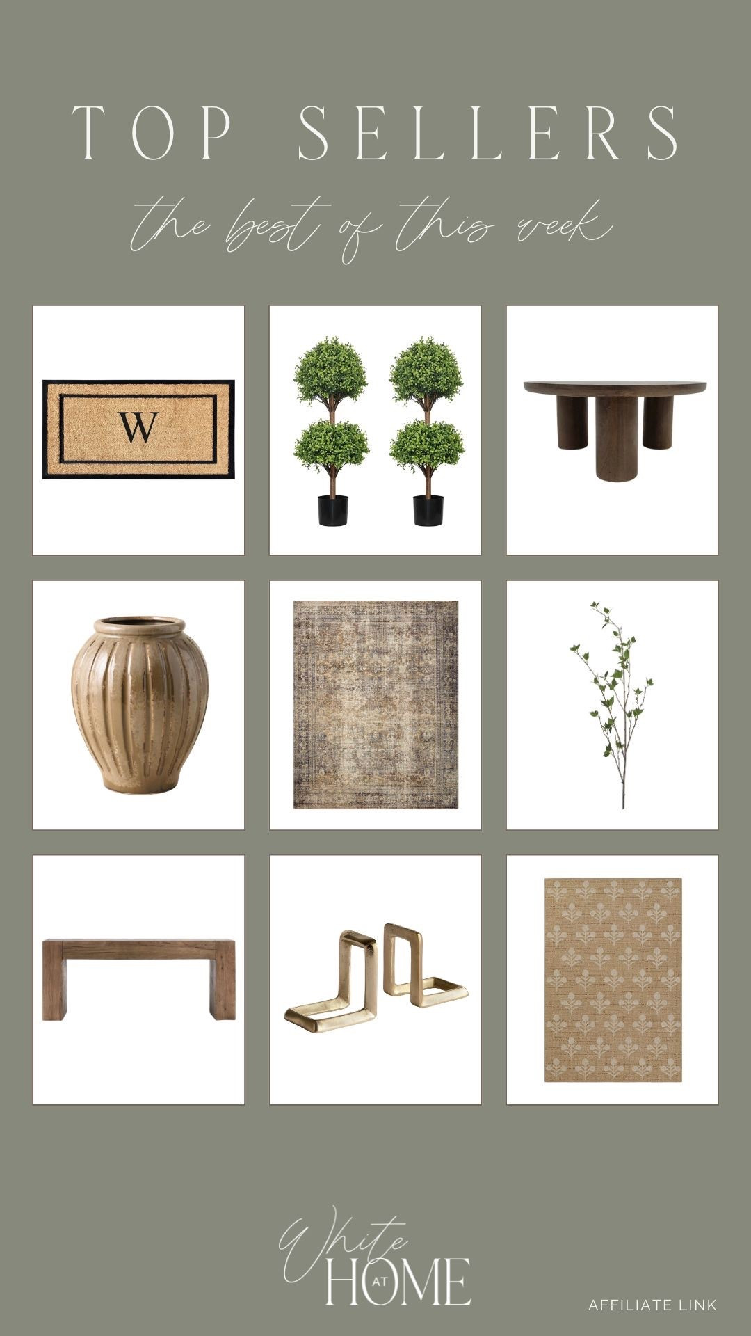 Last week’s top sellers! Porch favorites and decor, timeless furniture staples, cozy rugs, and seasonal florals! 

#LTKHome