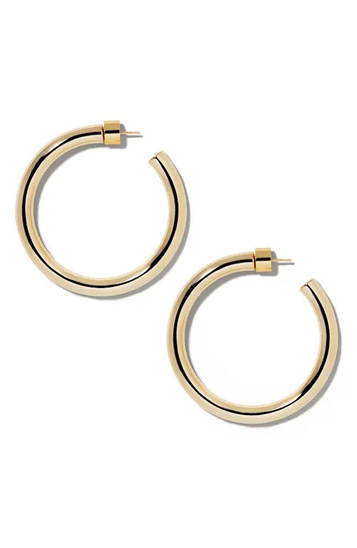 Jennifer Fisher Natasha Baby Hoops, 1.5-Inch in Gold at Nordstrom | Nordstrom