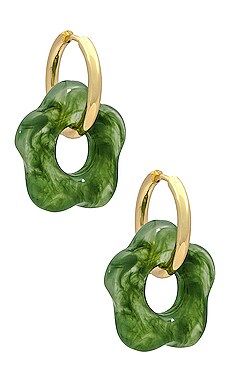 petit moments Goodies Hoops in Lime from Revolve.com | Revolve Clothing (Global)