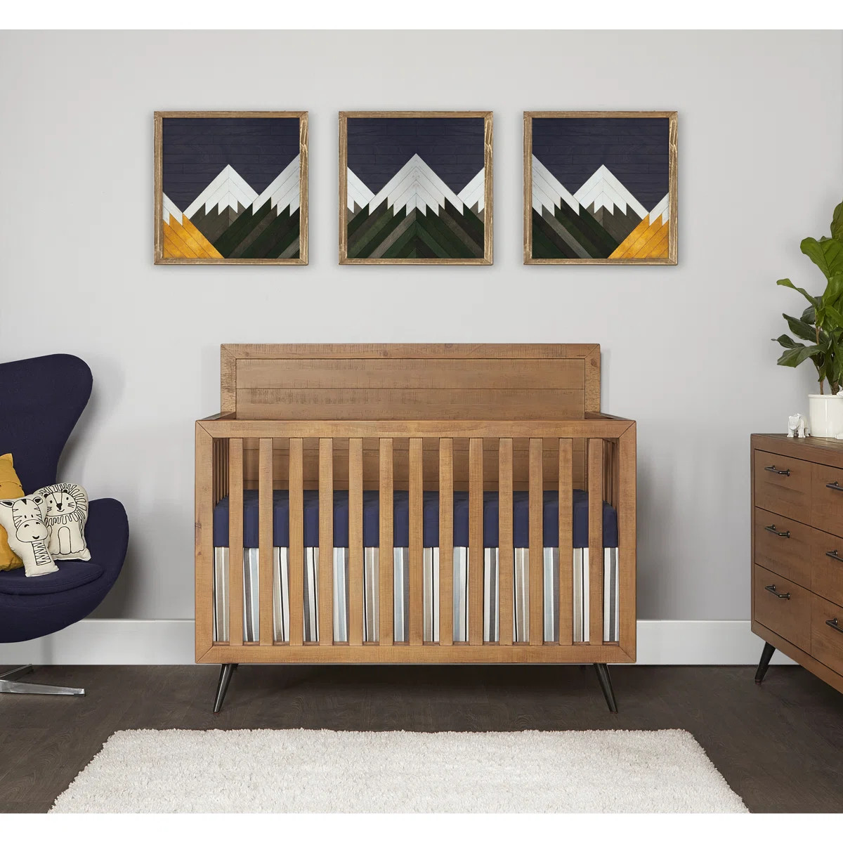 Stilnovo Greenguard Gold Certified 4 -in-1 Convertible Crib | Wayfair North America