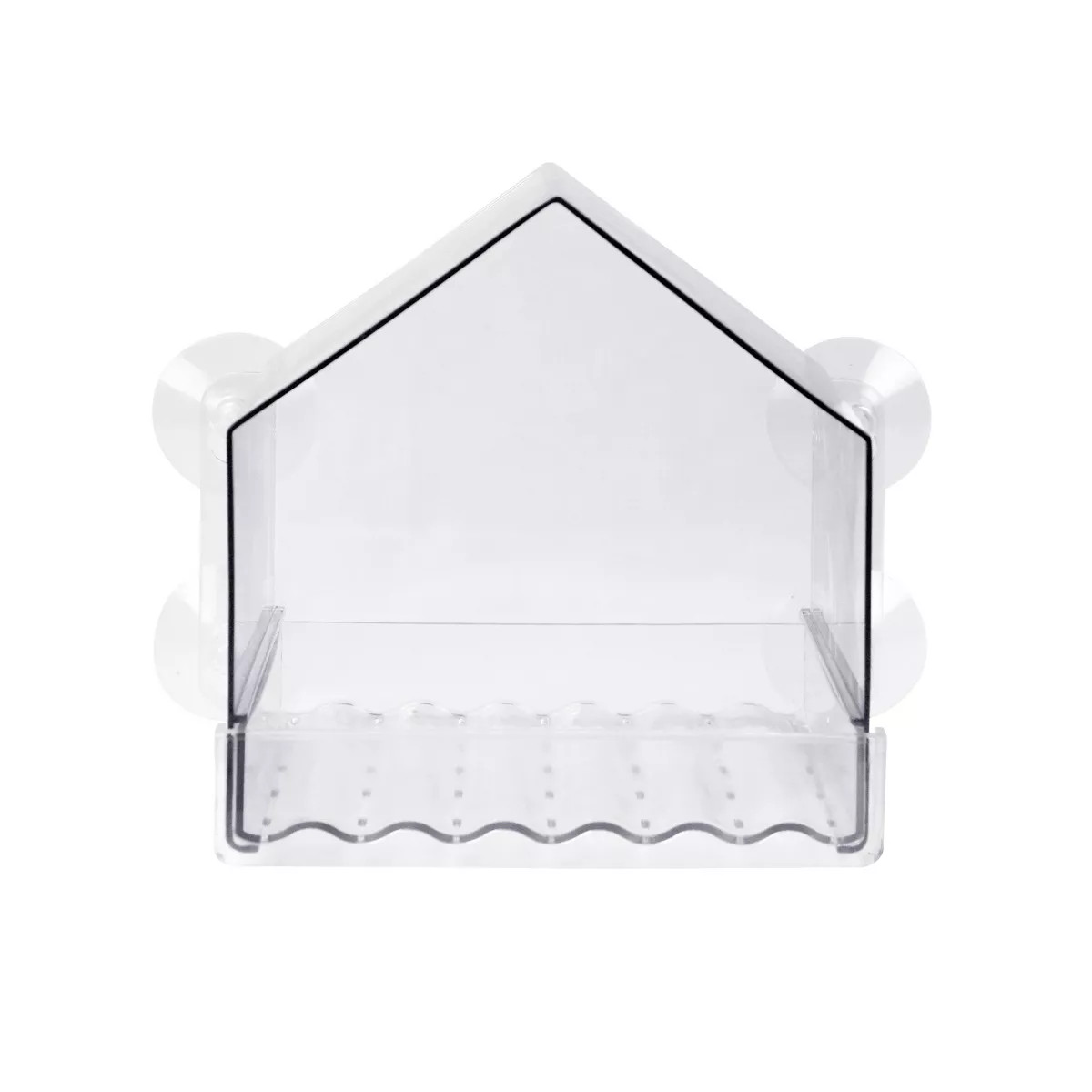 Nature's Way Bird Products 2 Cup Clear View Plastic Window Bird Feeder 6.75" | Target