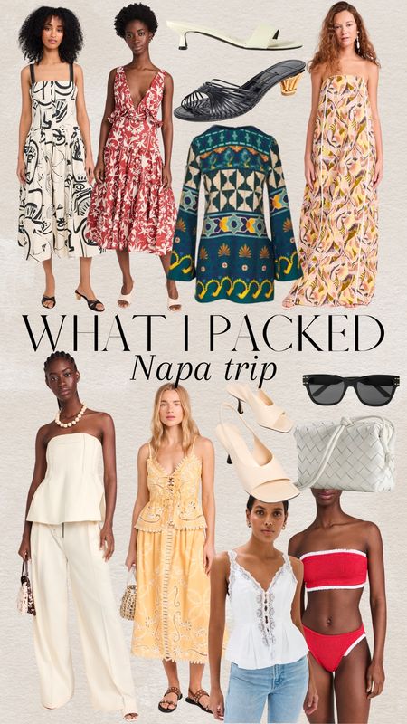 What I packed for my Napa girls trip! 