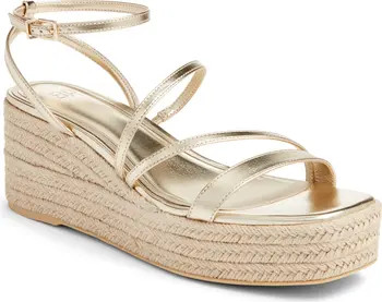 Coco Espadrille Ankle Strap Platform Wedge Sandal (Women) | Nordstrom