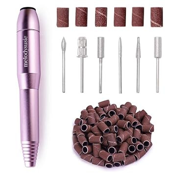 MelodySusie Portable Electric Nail Drill, Compact Efile Electrical Professional Nail File Kit for... | Amazon (US)